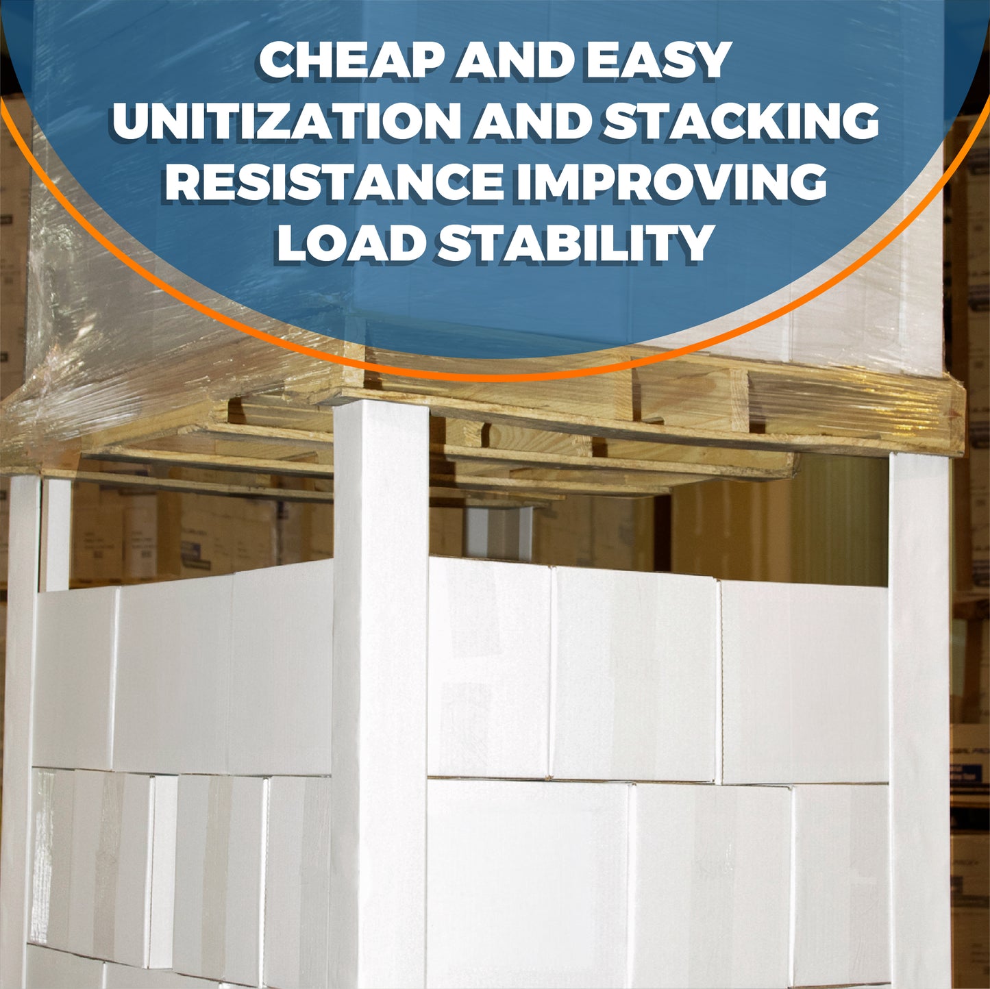 Packsys Cornerboards for pallets 2 x 2 x .120 x 48