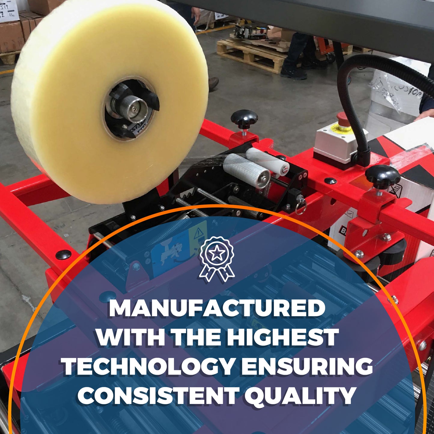 Packsys Automatic Clear Tape 2" x 1000 yards