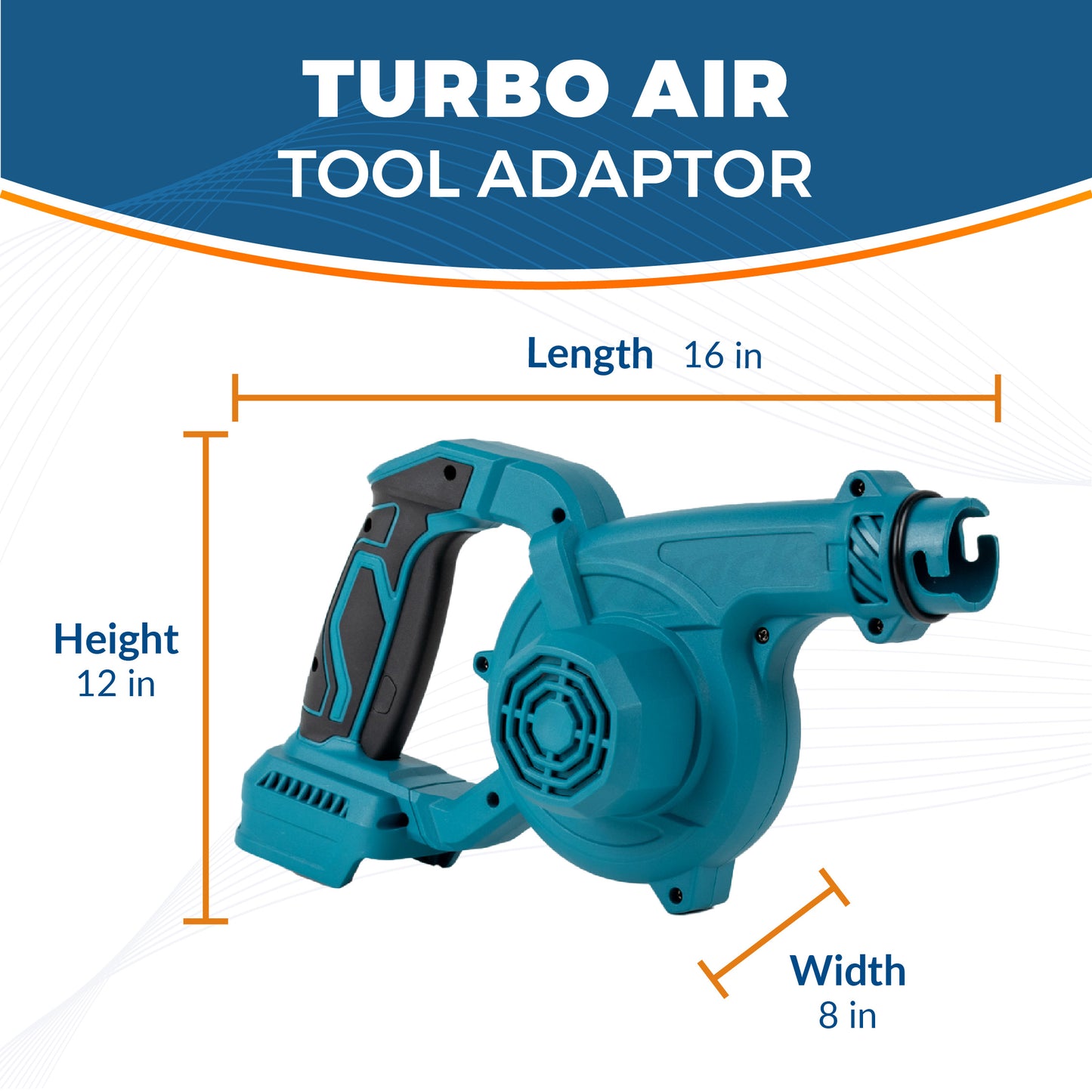 Turbo air tool adaptor